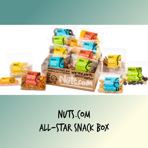 Try it Tuesday: Nuts.com All-Star Snack Box #Giveaway