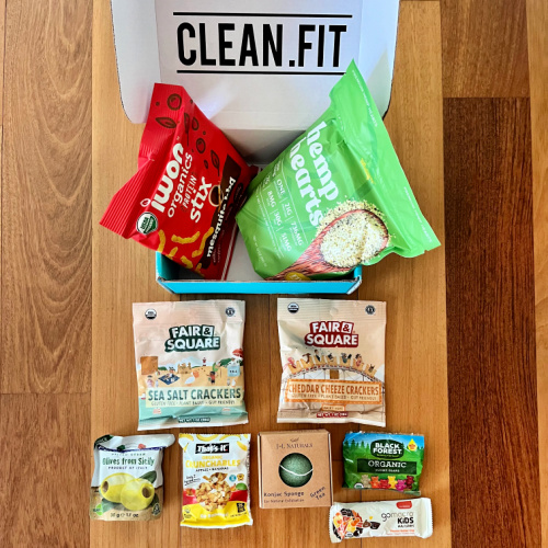 Snack Box Sunday: April Clean Fit Box #Giveaway