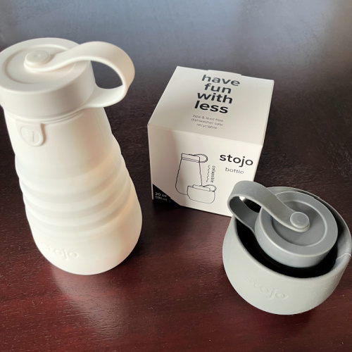 Tried it Tuesday: Stojo Collapsible Reusable Bottles + Containers #Giveaway