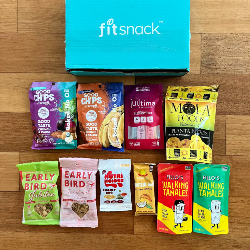 Snack Box Sunday: July Fit Snack Box #Giveaway