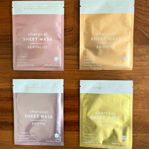 Treat Yourself with Viva Naturals Charcoal Sheet Masks #Giveaway