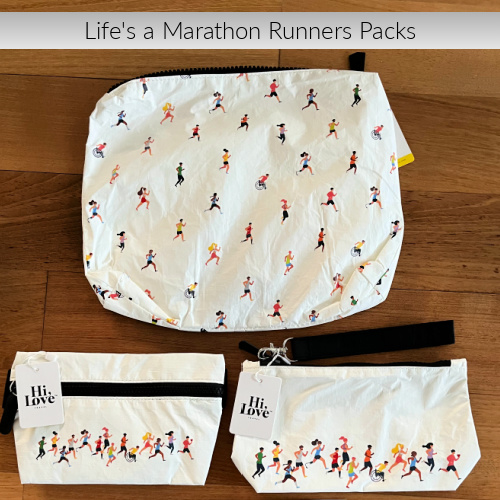 Hi Love Travel “Life’s a Marathon Runners” Collection #Giveaway