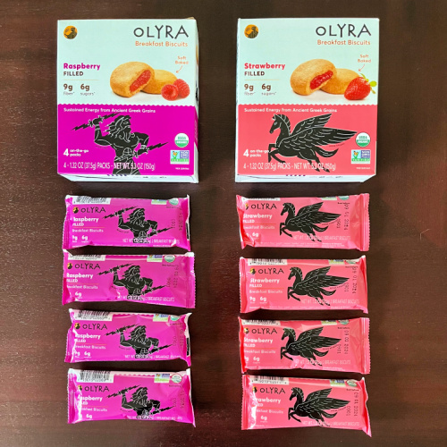 New from Olyra – Fruit Filled Breakfast Biscuits #Giveaway