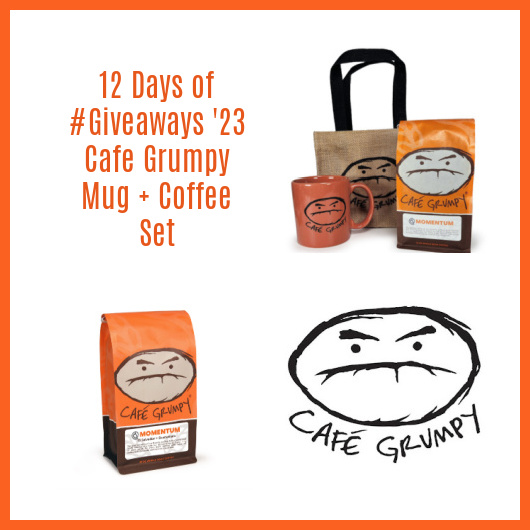 12 Days of #Giveaways ’23: Cafe Grumpy Mug + Coffee Set
