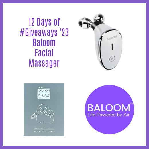 12 Days of #Giveaways ’23: Baloom Facial Massager