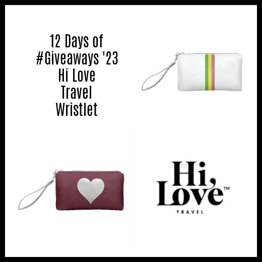 12 Days of #Giveaways: Hi Love Travel Wristlet