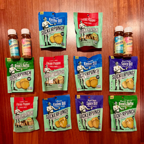 Tried it Tuesday: SuckerPunch Pickle Pouches + Hydration Shots #Giveaway
