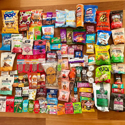 Sharing my Haul from Sweets & Snacks ’24 – Snacks #Giveaway