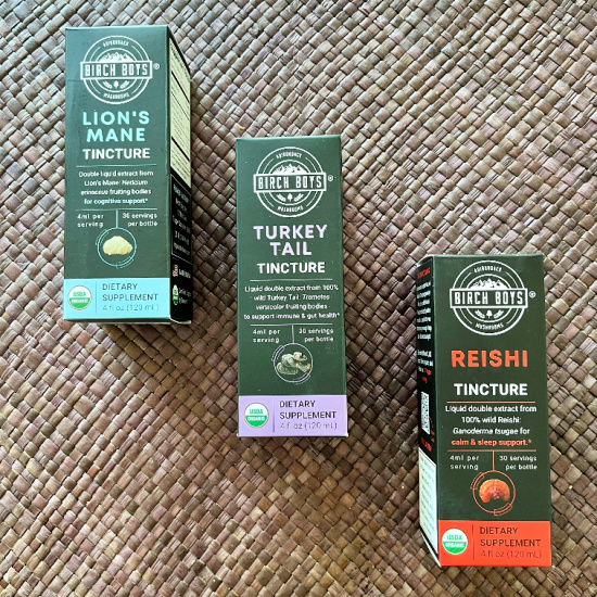 Try it Tuesday: Birch Boys Mushroom Tinctures #Giveaway