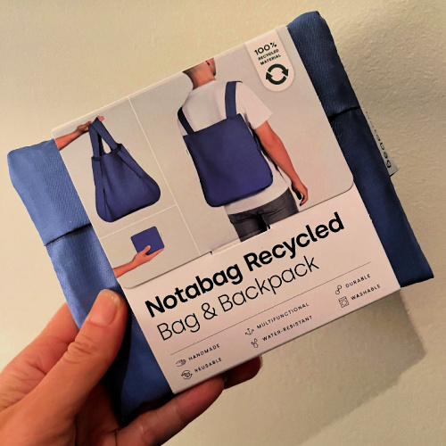 Perfect Bag for Home and Away – Notabag Recycled Bag/Backpack #Giveaway