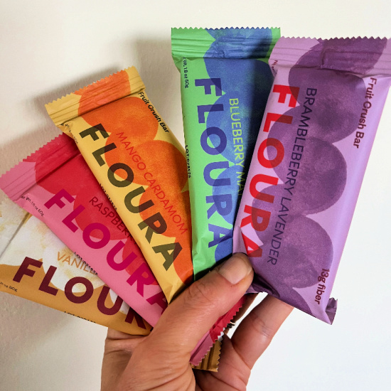 Need More Fiber? Check Out Floura Fruit Crush Bars! #Giveaway