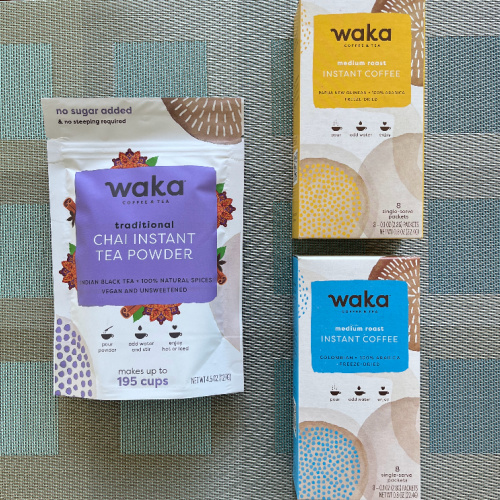 Tried it Tuesday: Waka Premium Instant Coffee and Tea #Giveaway