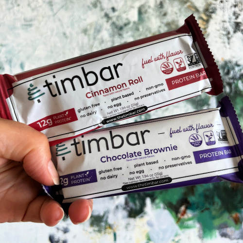 Tried it Tuesday: Timbar Plant Based Protein Bars #Giveaway