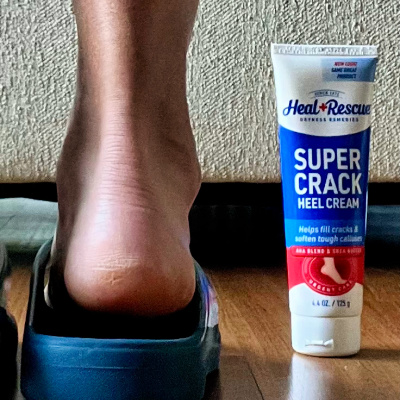 Tried it Tuesday: Heal + Rescue Super Crack Heel Cream #Giveaway