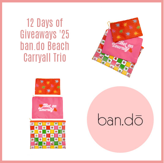 12 Days of Giveaways ’25 – Bando Beach Carryall Trio