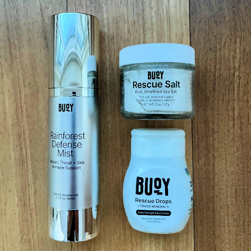 Try it Tuesday: Buoy Rescue Drops, Rescue Salt and Rainforest Defense Mist #Giveaway