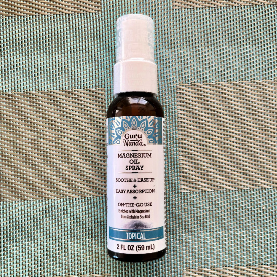 Tried it Tuesday: GuruNanda Magnesium Oil Spray #Giveaway