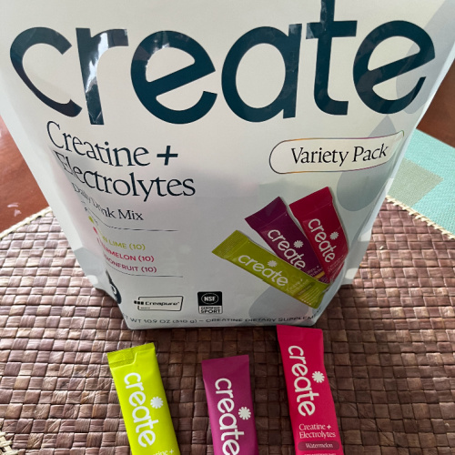 New Find Alert! Create Creatine + Electrolytes Daily Drink Mix #Giveaway