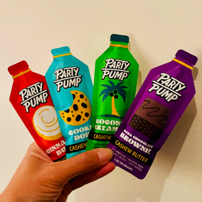 Tried it Tuesday: Party Pump Cashew Butter Squeeze Packs #Giveaway