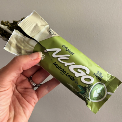 New Flavor Alert! Nugo Matcha Latte Protein Bars #Giveaway