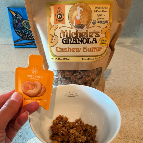 Tried it Tuesday: Michele’s Granola Limited Edition Cashew Butter Granola #Giveaway
