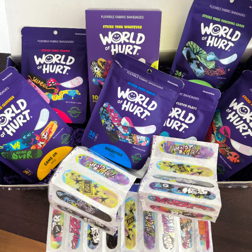 Tried it Tuesday: World of Hurt Flexible Fabric Bandages #Giveaway